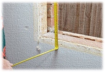 step1.jpg تأكد من مقاسات فتحة الشباك في الحائط