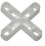 فواصل البلاط على شكل X