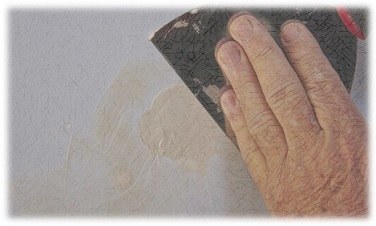 اصلاح ثقب في جدار من الجبس