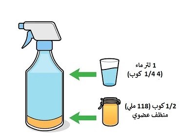 اصنع منظفًا لجميع الأغراض