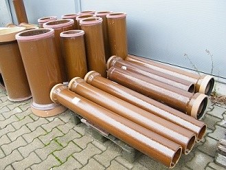 مواسير الفخار